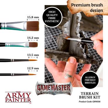 [The Army Painter] Gamemaster - Terrain Brush Kit