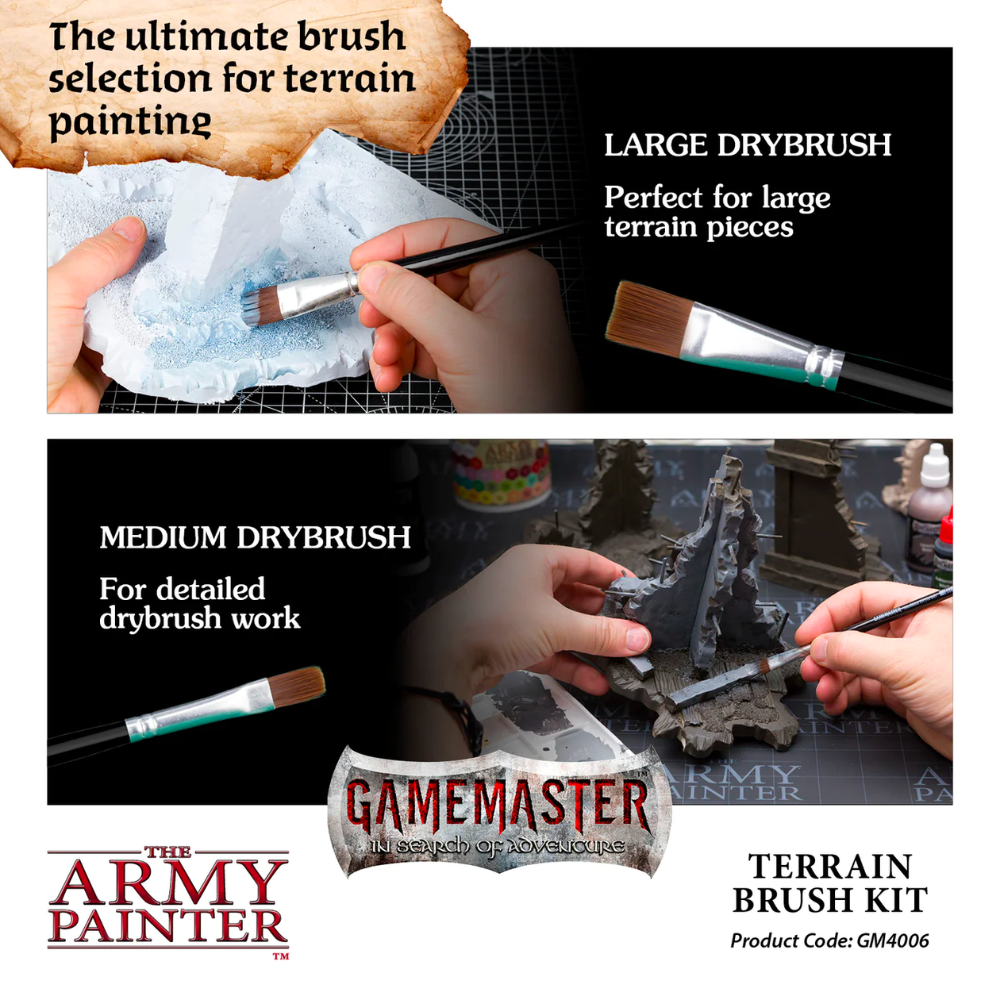 [The Army Painter] Gamemaster - Terrain Brush Kit