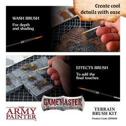 [The Army Painter] Gamemaster - Terrain Brush Kit