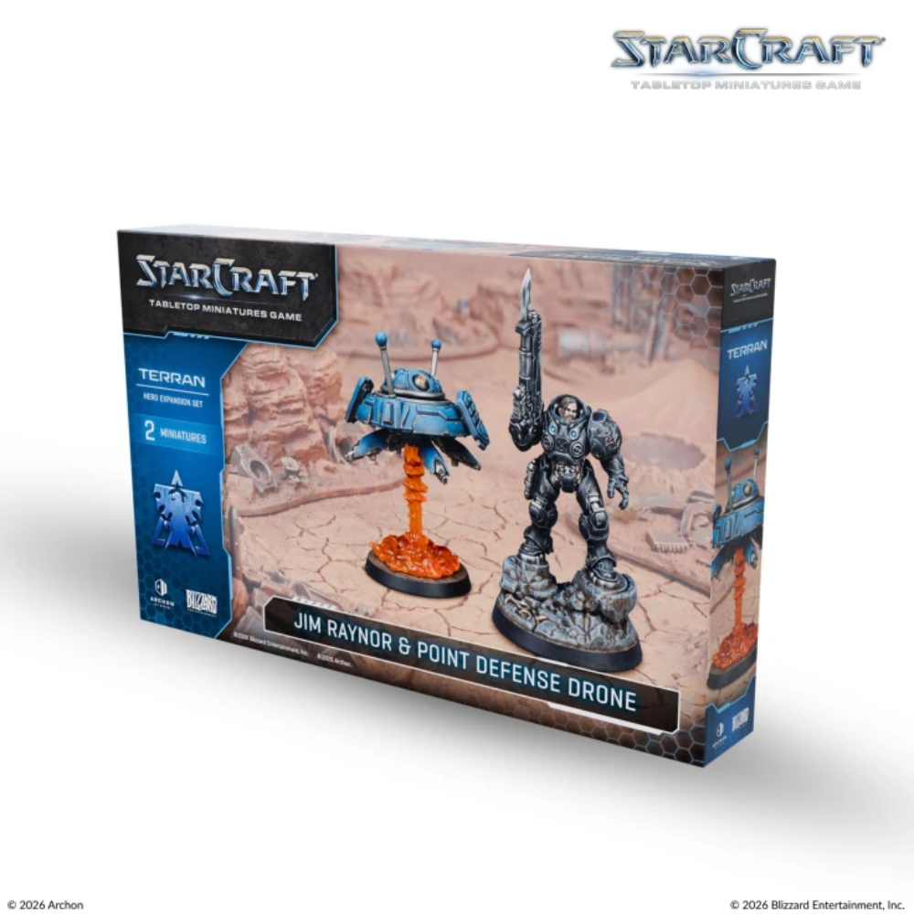 Starcraft - Terran - Jim Raynor & Point Defense Drone