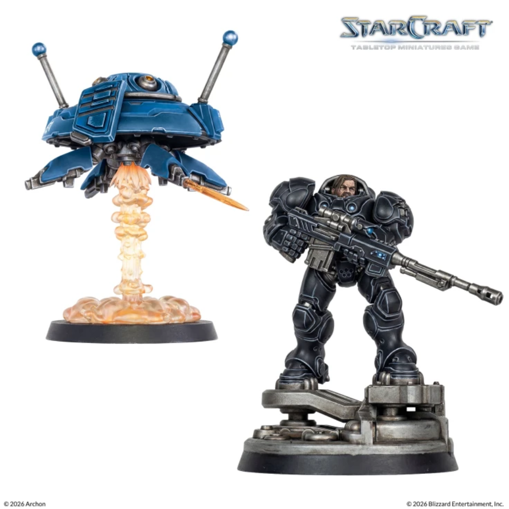 Starcraft - Terran - Jim Raynor & Point Defense Drone