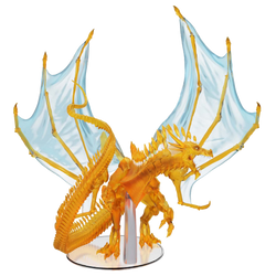 Wizkids - D&D - Icons of the Realms - Adult Topaz Dragon Premium Figure