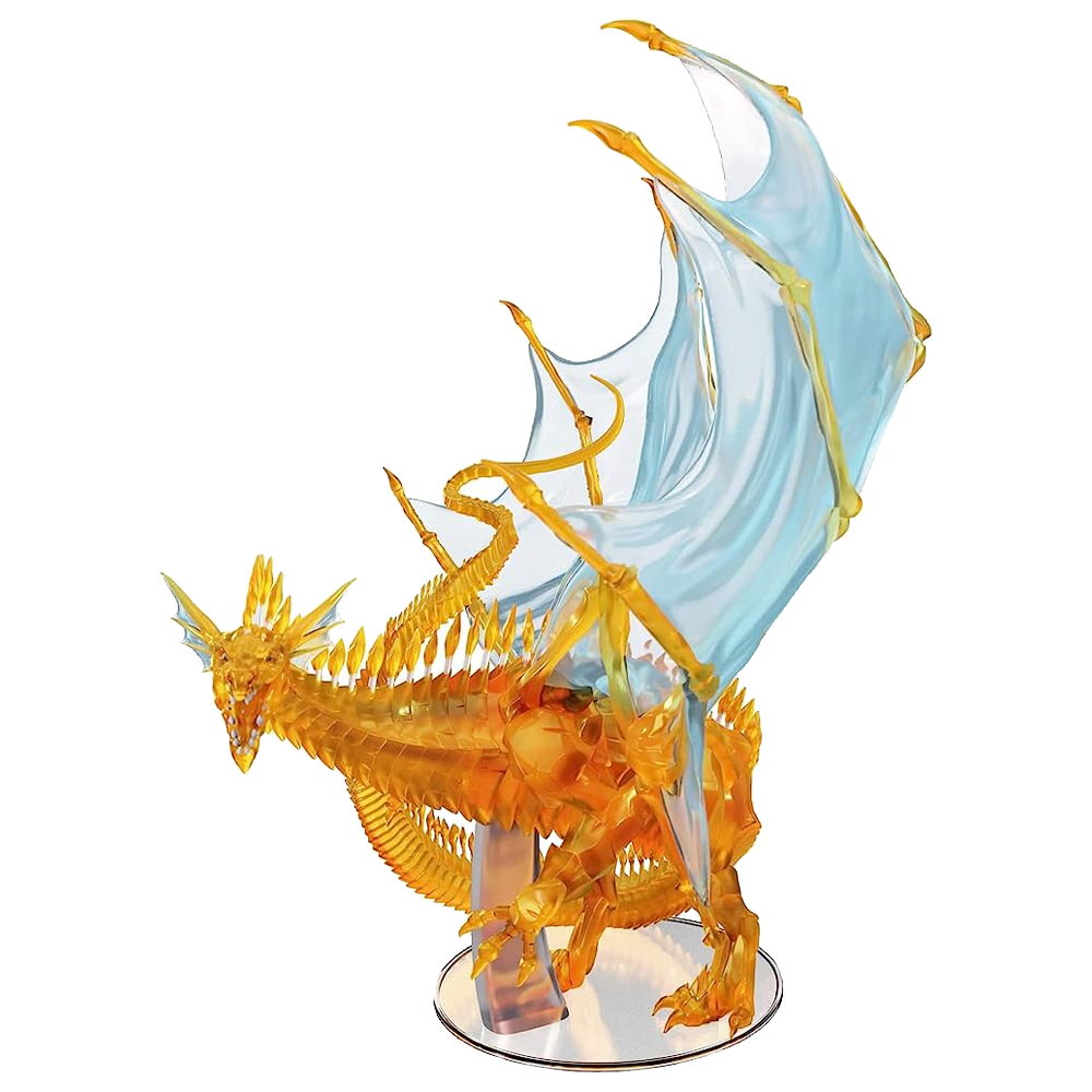 Wizkids - D&D - Icons of the Realms - Adult Topaz Dragon Premium Figure