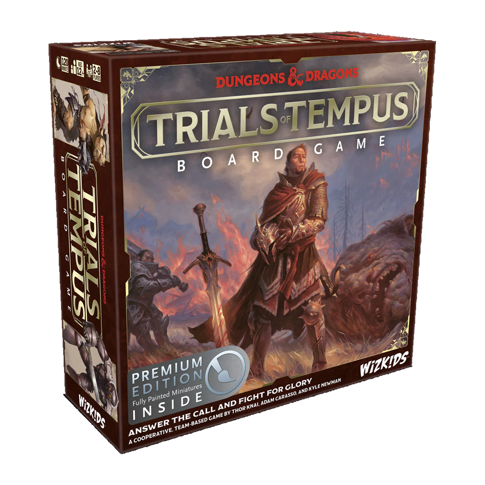 D&D - Trails of Tempus Board Game - Premium Edition