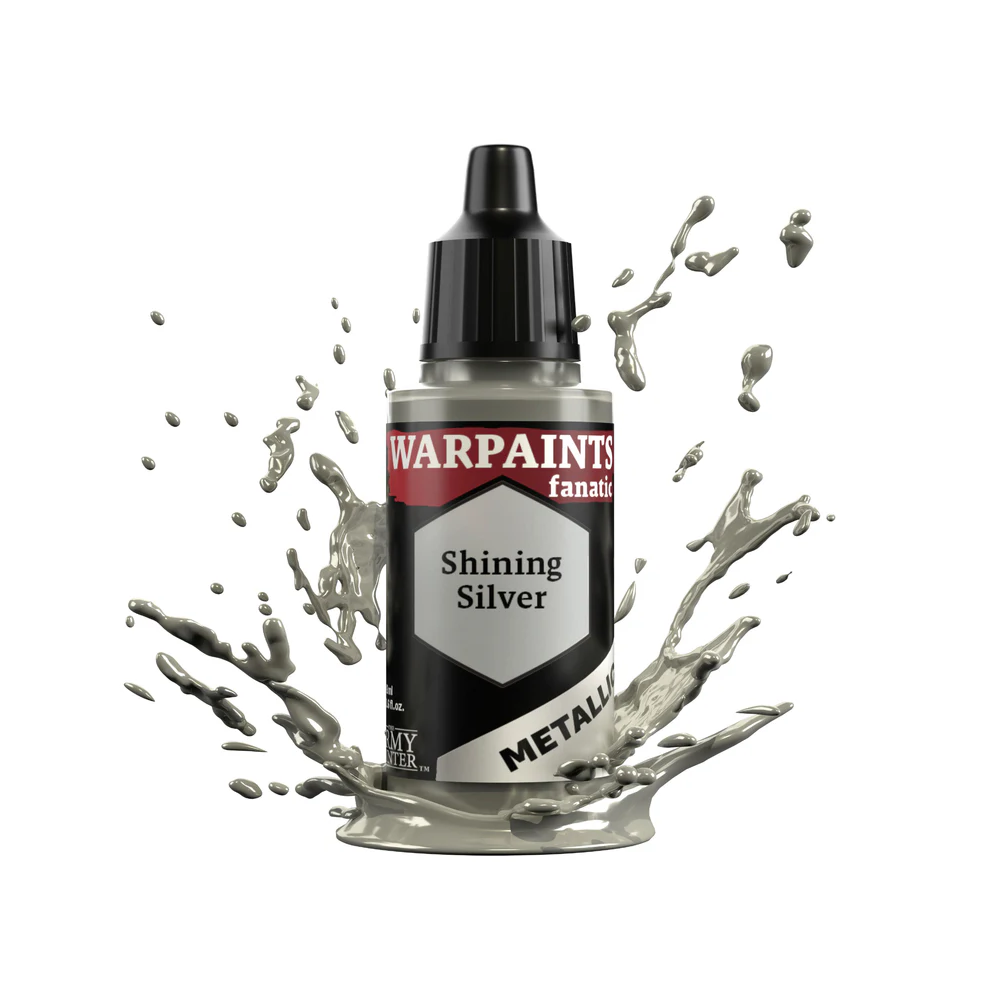 [The Army Painter] Warpaints Fanatic Metallic - Shining Silver