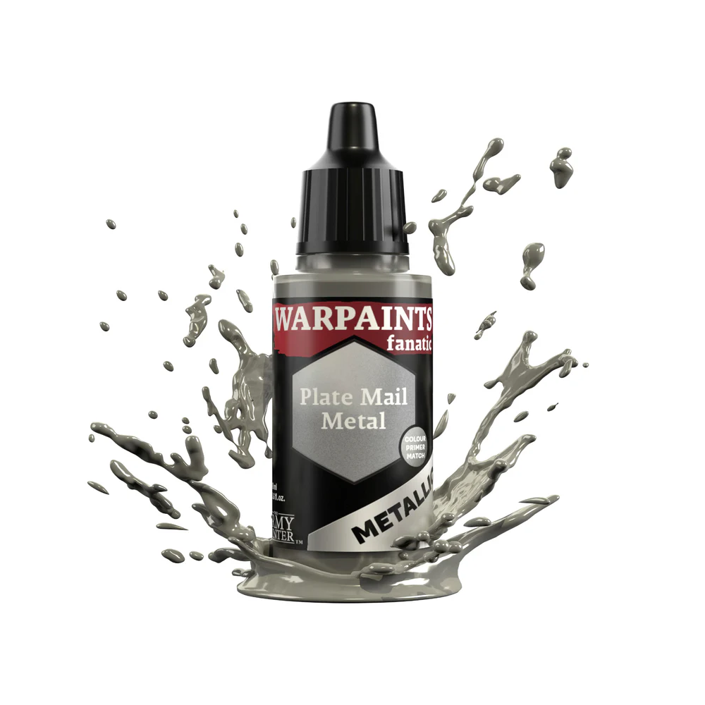 [The Army Painter] Warpaints Fanatic Metallic - Plate Mail Metal