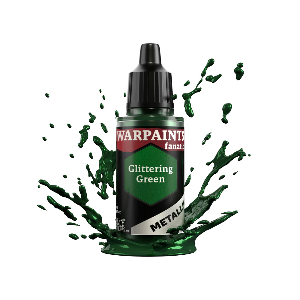 [The Army Painter] Warpaints Fanatic Metallic - Glittering Green
