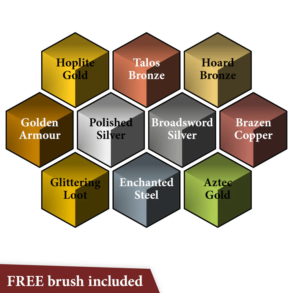 [The Army Painter] Speedpaint 2.0 Metallic Set