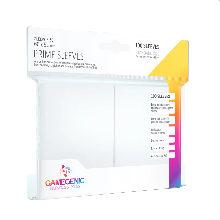 Gamegenic - Prime Sleeves - White