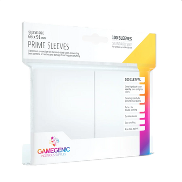 Gamegenic - Prime Sleeves - White