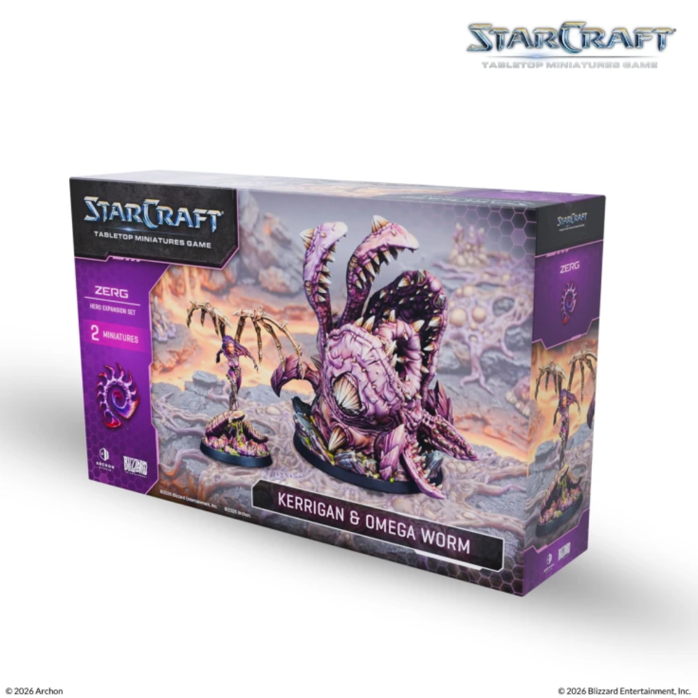 Starcraft - Zerg - Kerrigan & Omega Worm
