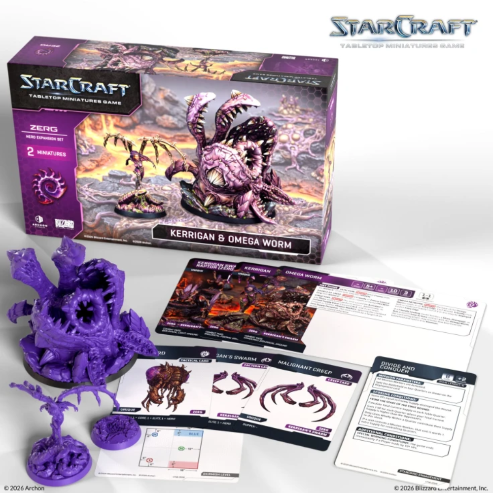 Starcraft - Zerg - Kerrigan & Omega Worm