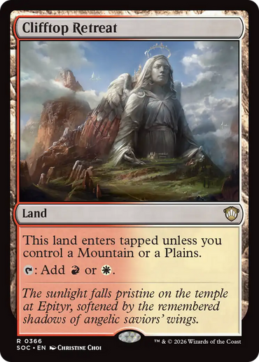 Clifftop Retreat [Secrets of Strixhaven Commander]