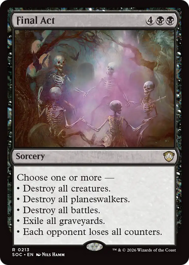 Final Act [Secrets of Strixhaven Commander]