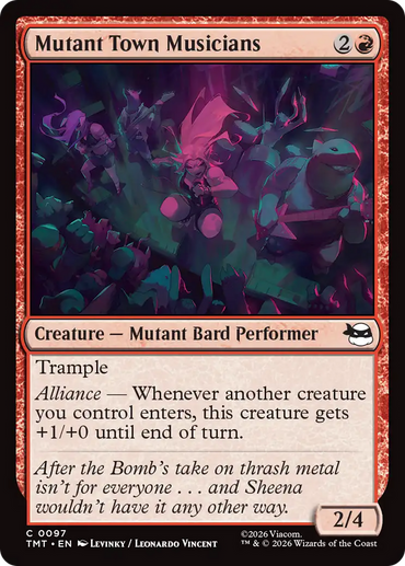 Mutant Town Musicians [Teenage Mutant Ninja Turtles]