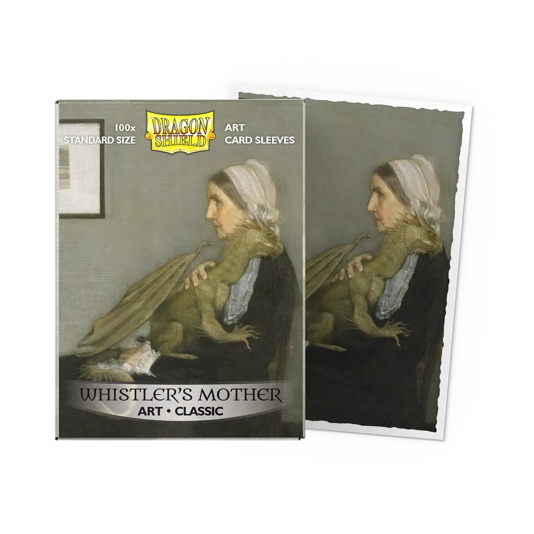 Dragon Shield - 100 Classic Art Sleeves - Whistler's Mother - Standard Size
