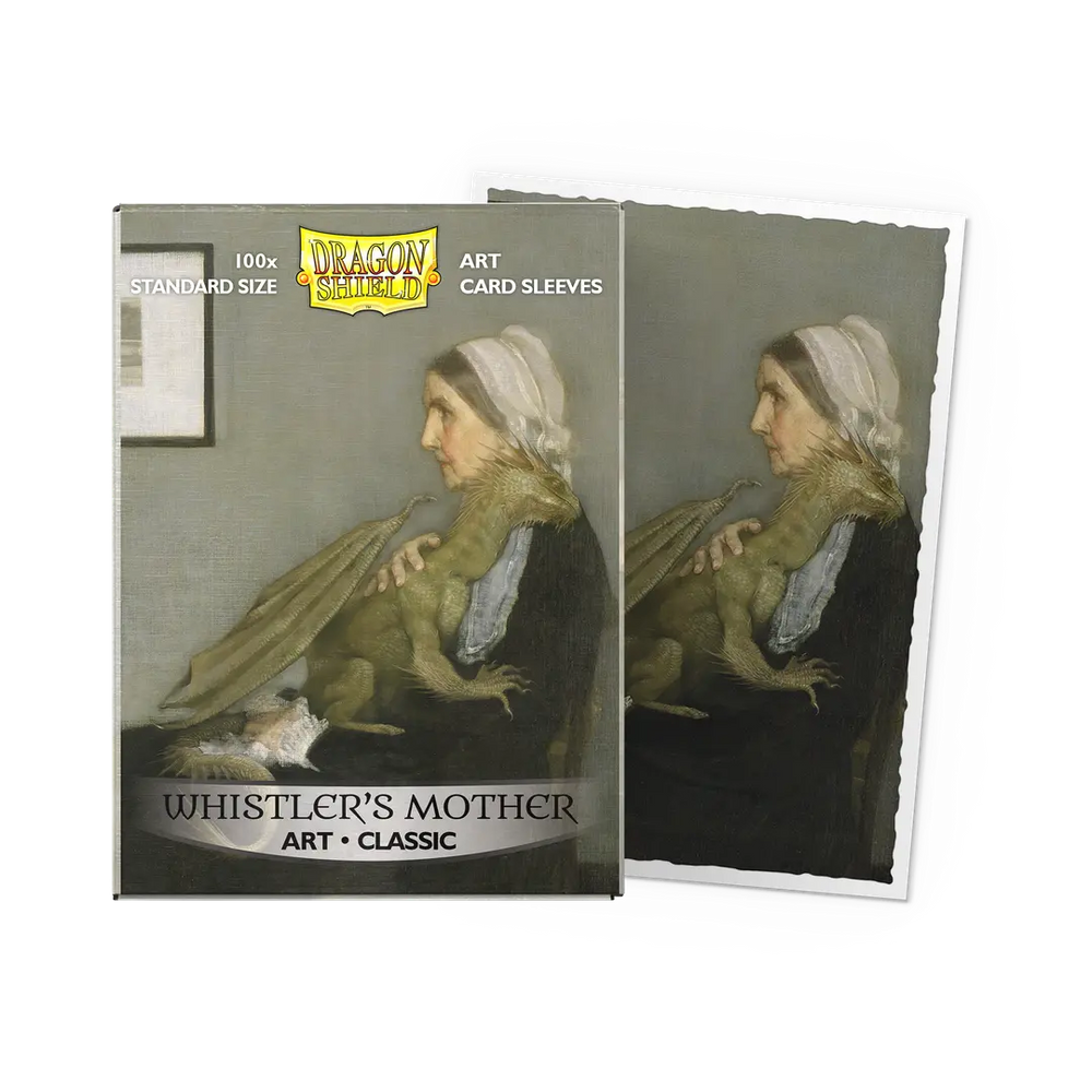 Dragon Shield - 100 Classic Art Sleeves - Whistler's Mother - Standard Size
