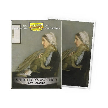 Dragon Shield - 100 Classic Art Sleeves - Whistler's Mother - Standard Size