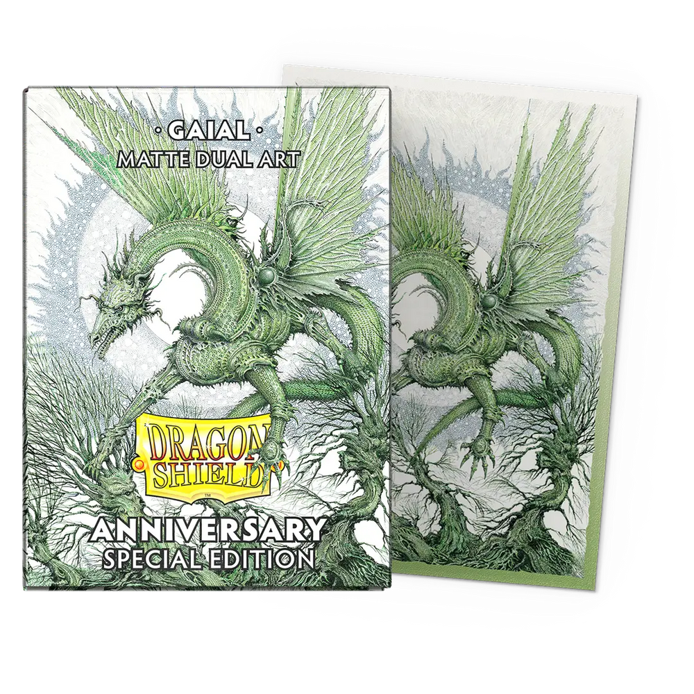 Dragon Shield - Matte Dual Art Sleeves - Gaial - Anniversary Special Edition - Standard Size