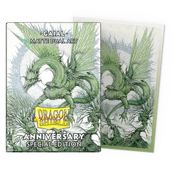 Dragon Shield - Matte Dual Art Sleeves - Gaial - Anniversary Special Edition - Standard Size