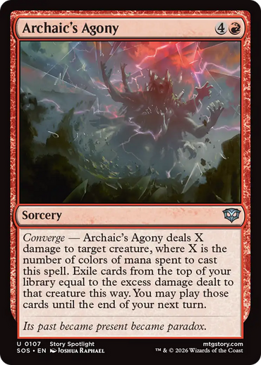 Archaic's Agony [Secrets of Strixhaven]