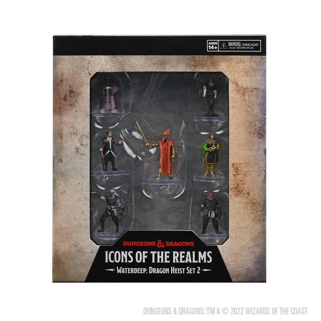 Wizkids - D&D - Icons of the Realms - Waterdeep: Dragon Heist Box Set 2