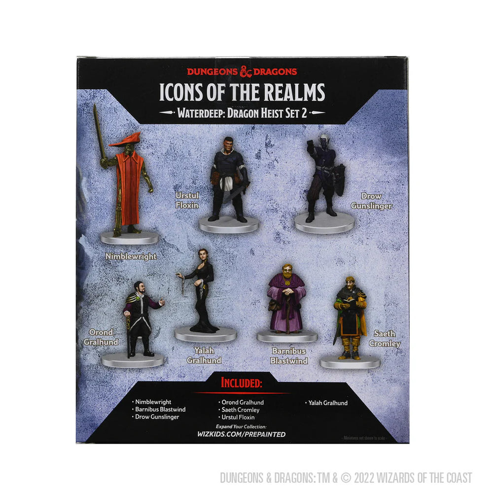 Wizkids - D&D - Icons of the Realms - Waterdeep: Dragon Heist Box Set 2
