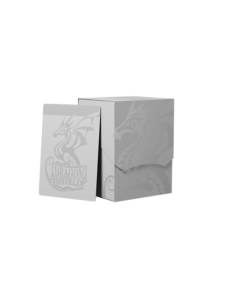 Dragon Shield - Deck Shell - Ashen White - Deck Box