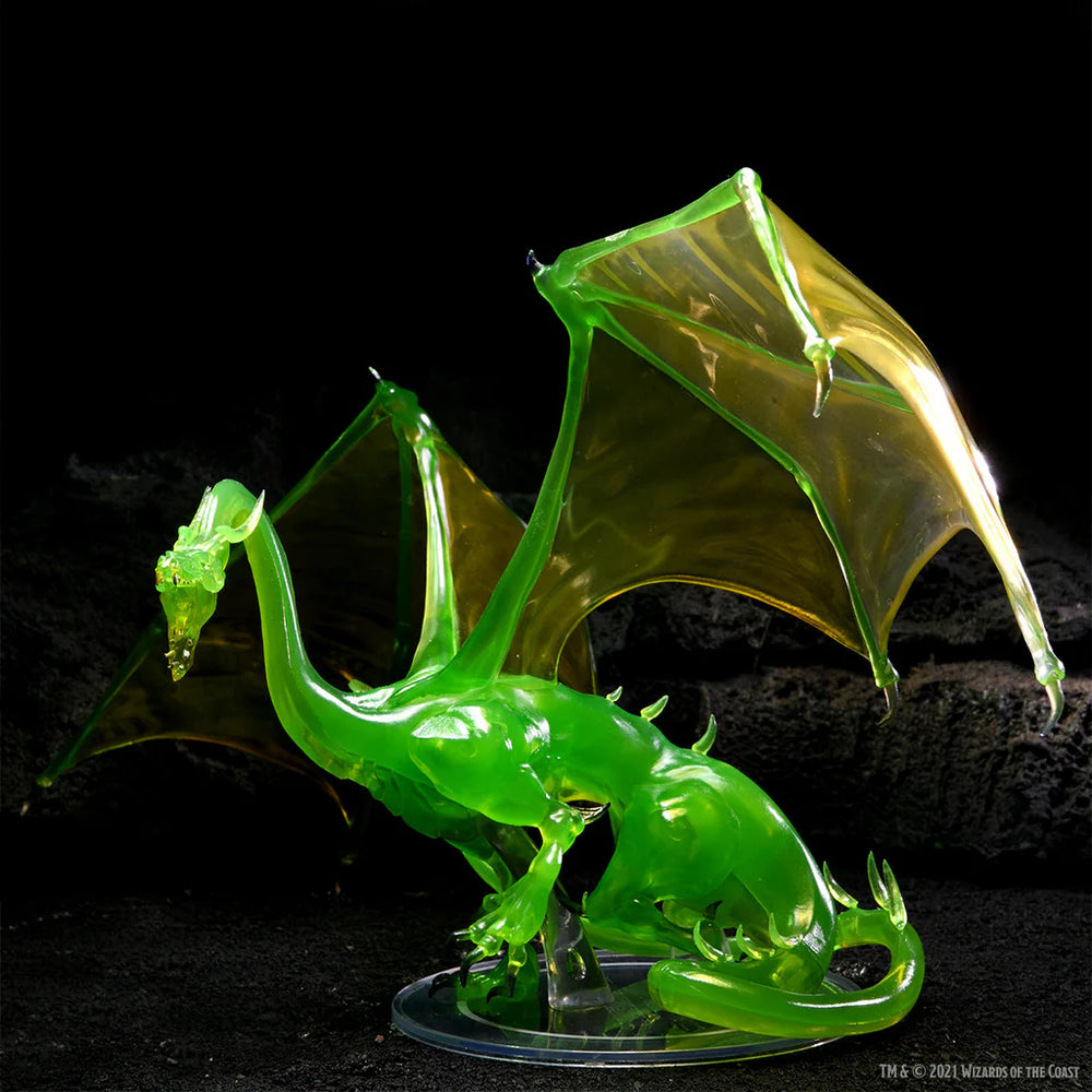 Wizkids - D&D - Icons of the Realms - Adult Emerald Dragon