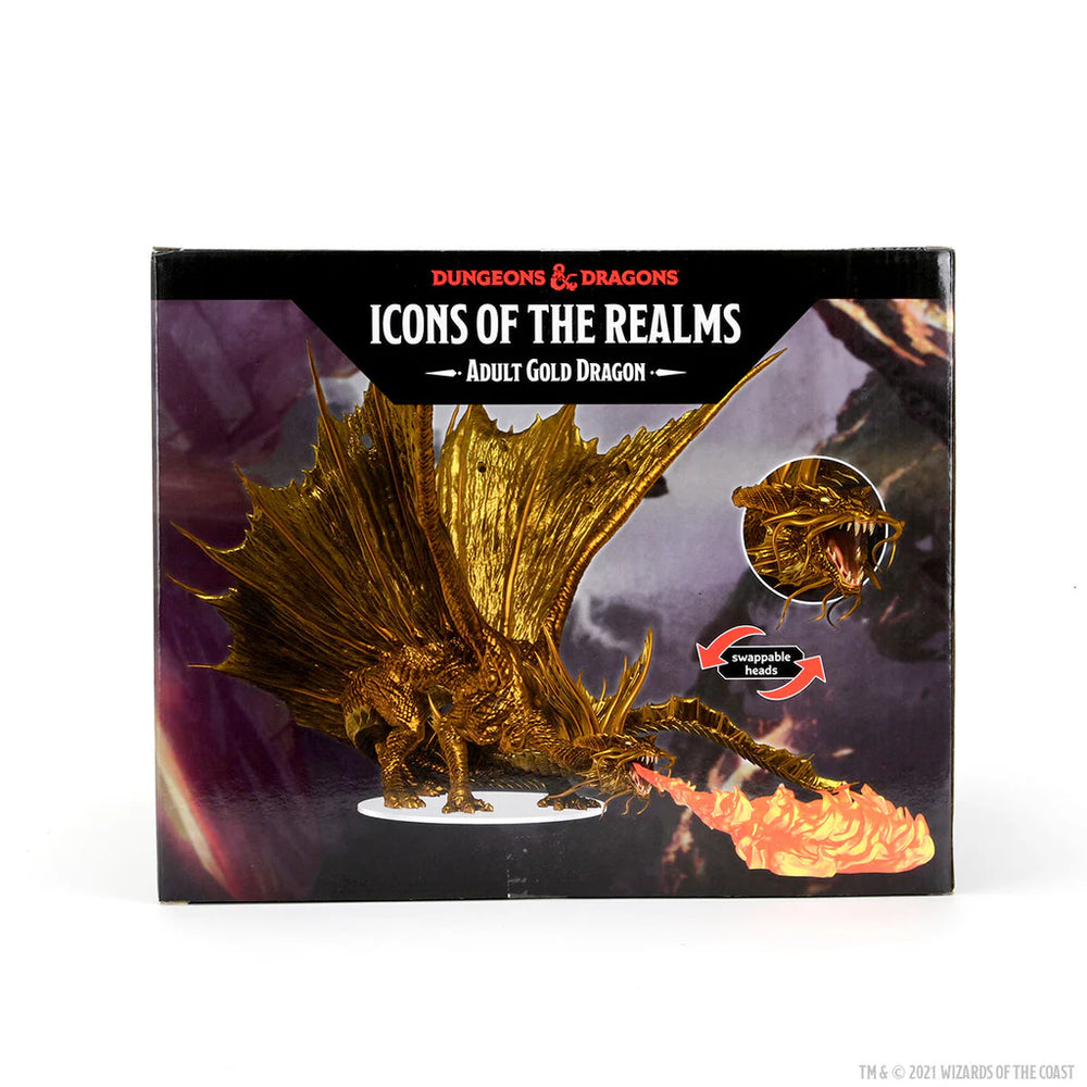 Wizkids - D&D - Icons of the Realms - Adult Gold Dragon