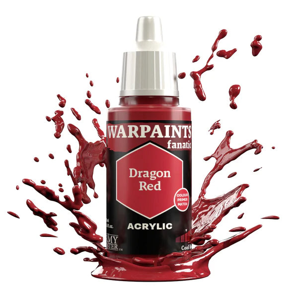 [The Army Painter] Warpaints Fanatic - Dragon Red