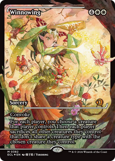 Winnowing (Showcase) [Lorwyn Eclipsed]