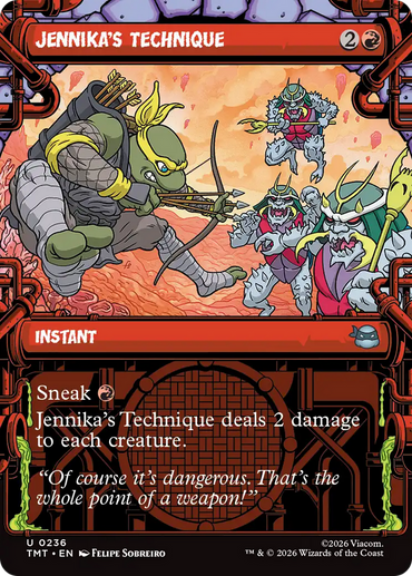 Jennika's Technique (Showcase) [Teenage Mutant Ninja Turtles]