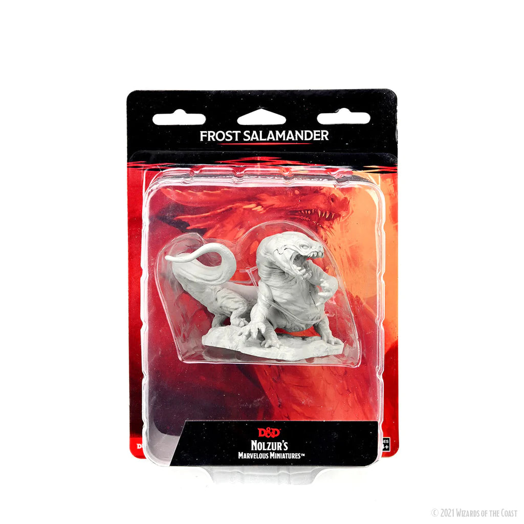 Wizkids D&D Nolzur's Marvelous Miniatures: Frost Salamander