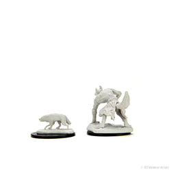 Wizkids D&D Nolzur's Marvelous Miniatures: Jackalwere & Jackal