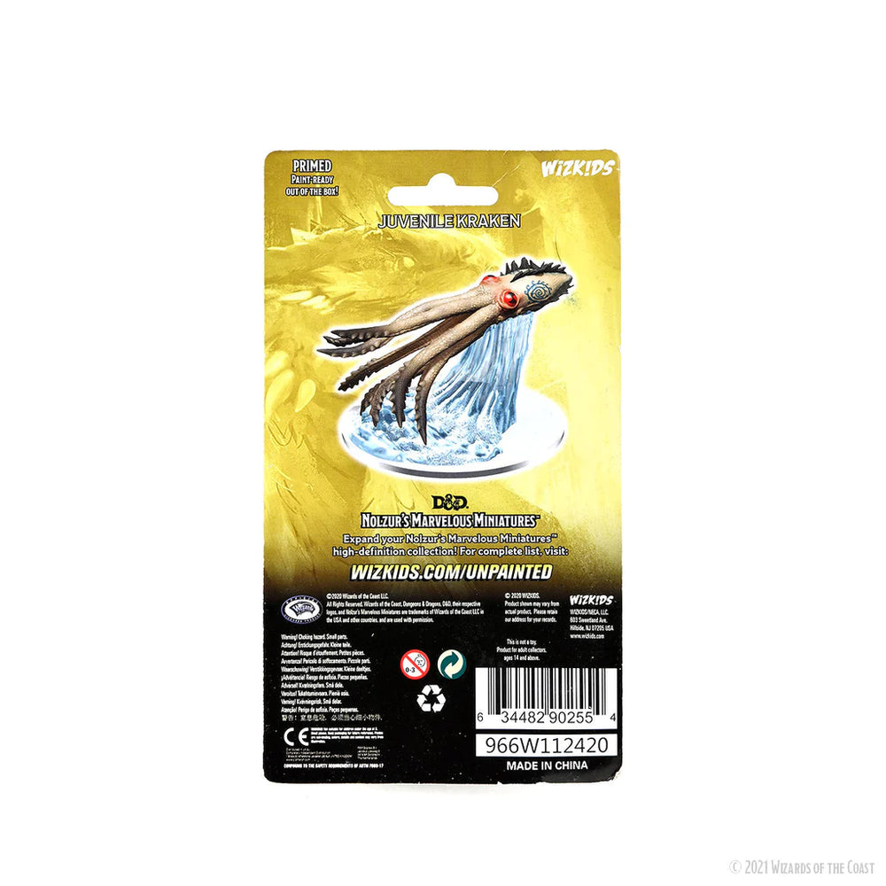 Wizkids D&D Nolzur's Marvelous Miniatures: Juvenile Kraken