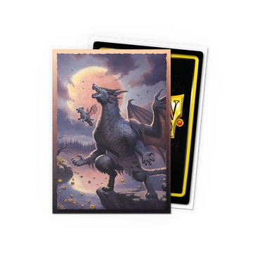 Dragon Shield - Halloween 2023 - 100 Brushed Art - Standard Size