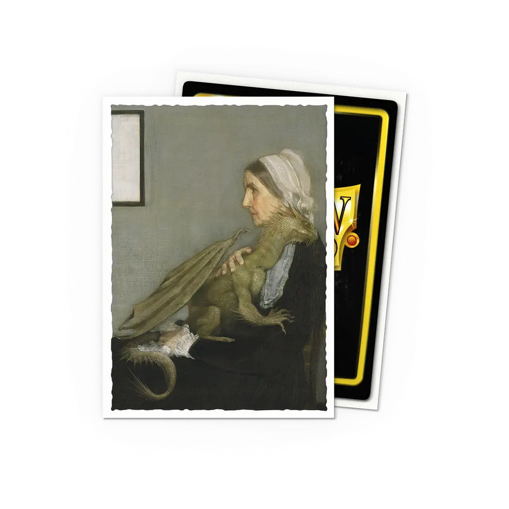Dragon Shield - 100 Classic Art Sleeves - Whistler's Mother - Standard Size