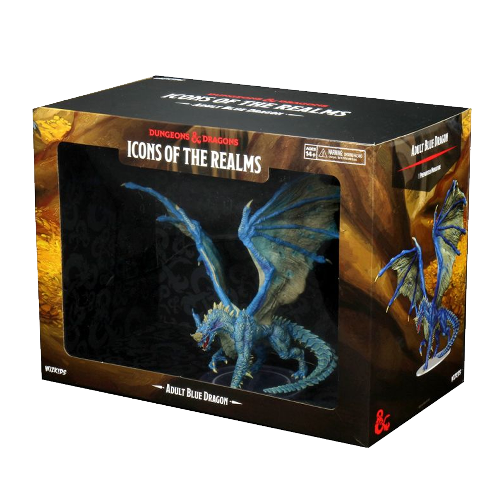 Wizkids - D&D - Icons of the Realms - Adult Blue Dragon Premium Figure