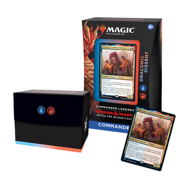 MTG - Commander Legends D&D Battle for Baldur's Gate (CLB) - Draconic Dissent - Commander Deck