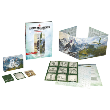 D&D - Dungeon Master's Screen Wilderness Kit