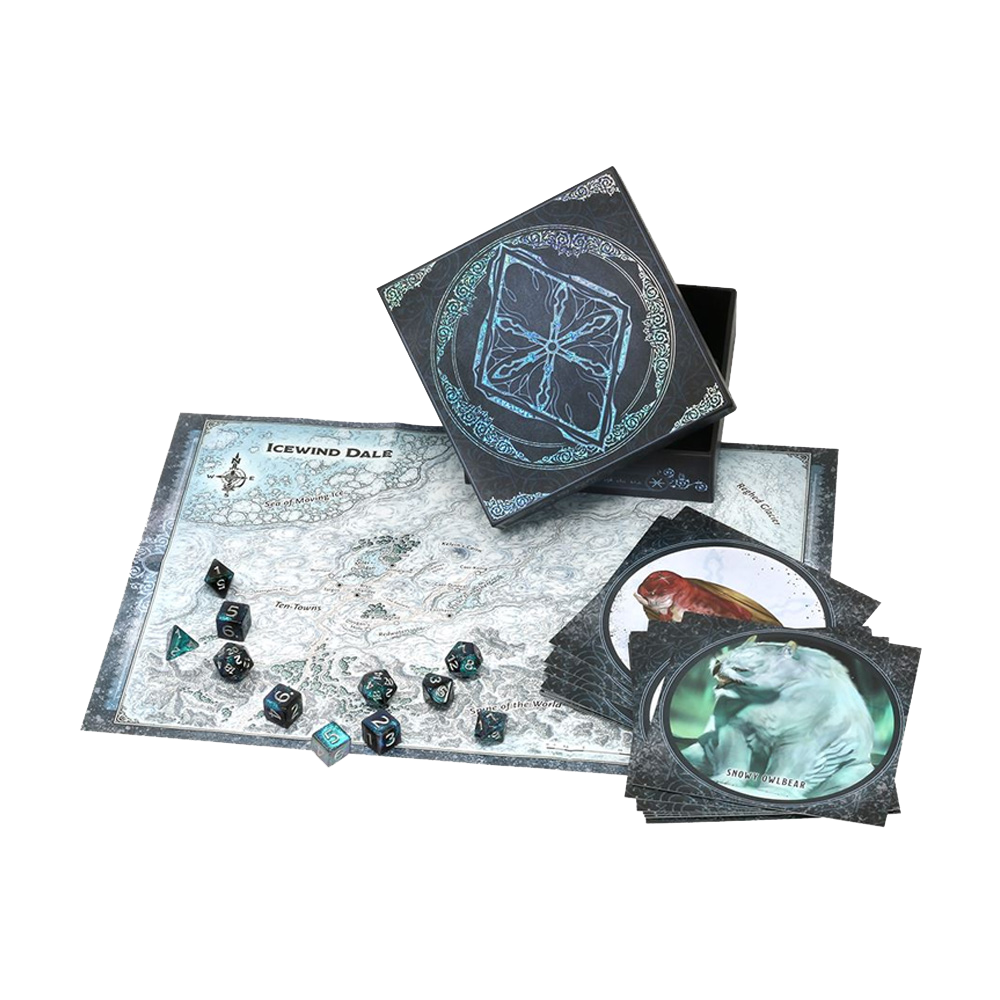 D&D - Icewind Dale: Rime of the Frostmaiden Dice and Miscellany