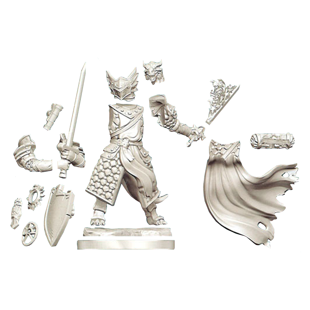 Wizkids - D&D - Frameworks - Male Dragonborn Paladin