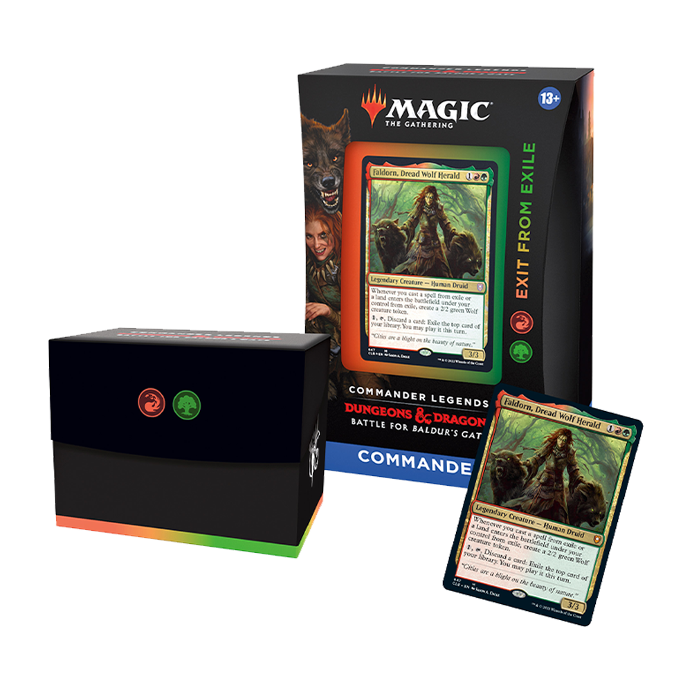 MTG - Commander Legends D&D Battle for Baldur's Gate (CLB) - Exit from Exile - Commander Deck