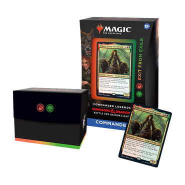 MTG - Commander Legends D&D Battle for Baldur's Gate (CLB) - Exit from Exile - Commander Deck