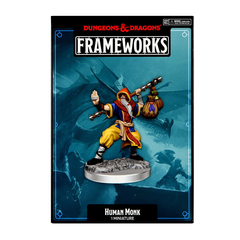 Wizkids - D&D - Frameworks - Male Human Monk