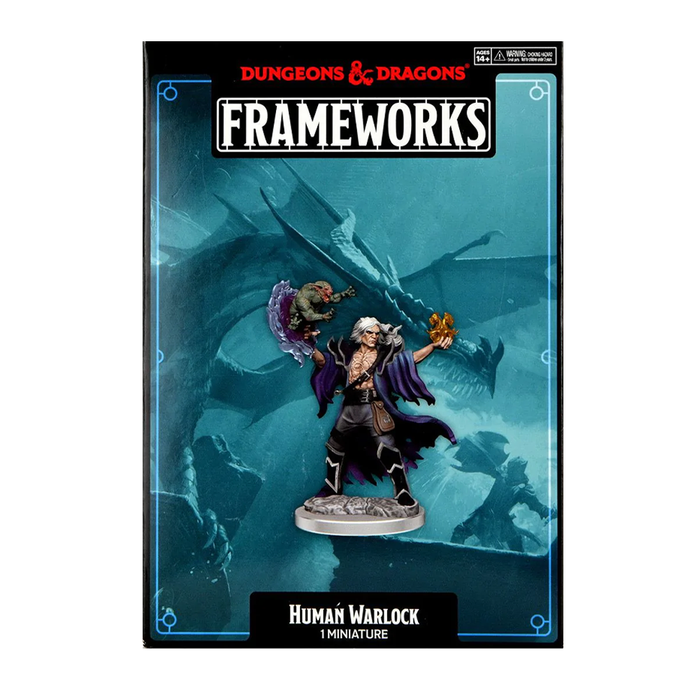 Wizkids - D&D - Frameworks - Male Human Warlock