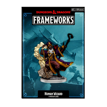 Wizkids - D&D - Frameworks - Male Human Wizard