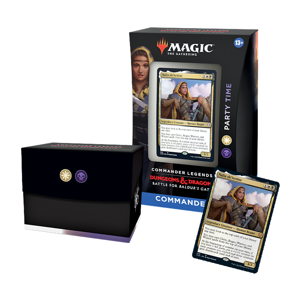 MTG - Commander Legends D&D Battle for Baldur's Gate (CLB) - Party Time - Commander Deck