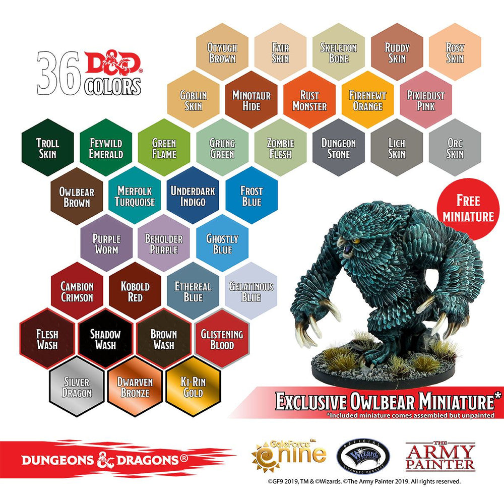 [The Army Painter] D&D Monsters Paint Set